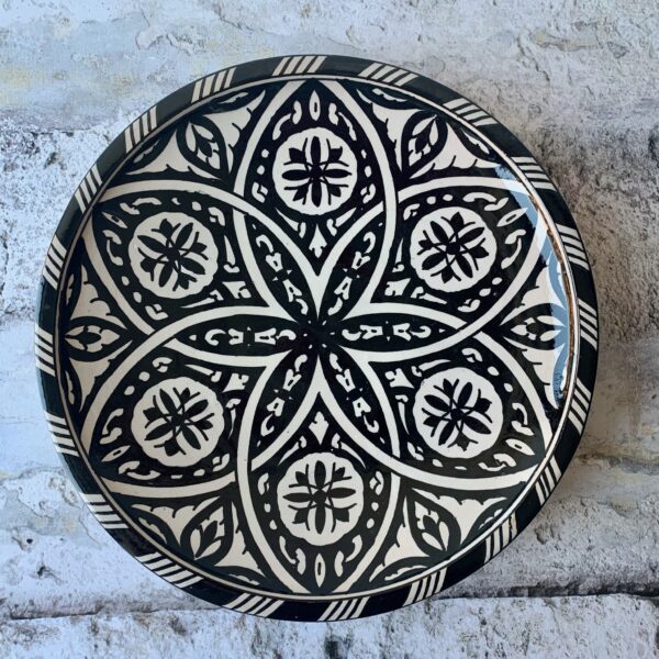 Marokkansk keramikfad - Kenza, 30 cm i dia.