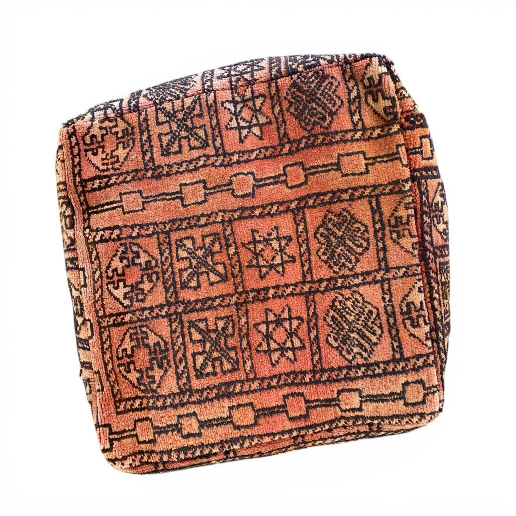Marokkansk kelim puf - No5