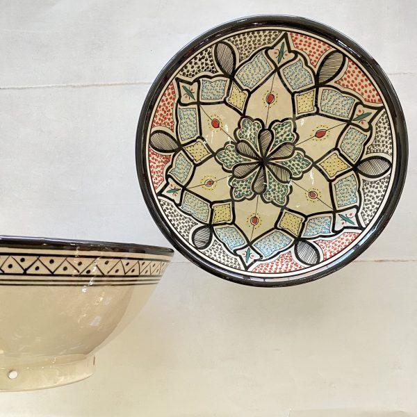 Marokkansk keramikskål - Agnes, flere størrelser