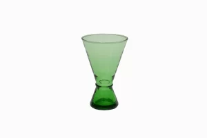 Marokkanske mundblæste glas – 6 stk. GREEN BELDI WINE