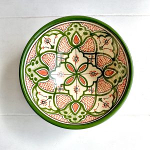 Marokkansk keramikskål - Pil, flere størrelser.