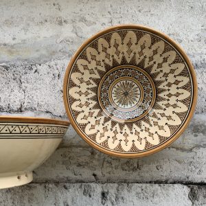 Marokkansk keramikskål - Bina