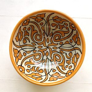Marokkansk keramikskål - Sol