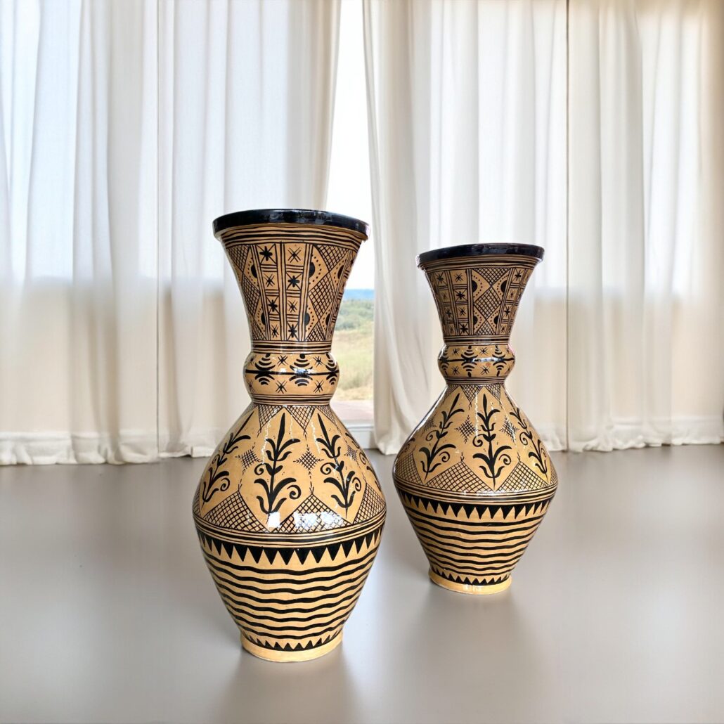 Gulvvase i traditionelt marokkansk design