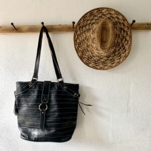 Håndlavet lædertaske - Angelika