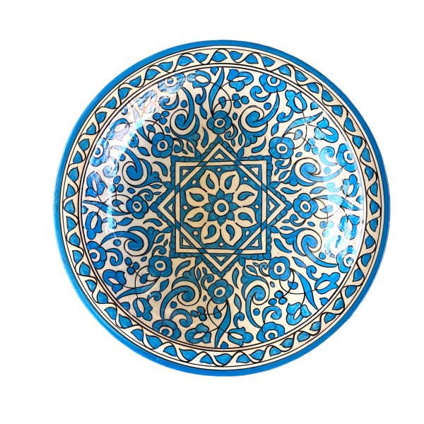 Marokkansk keramikfad, 40 cm i dia. - Alina
