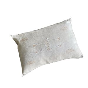 Kaktussilke pudebetræk / sabra-silke, Sille