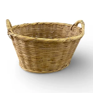 Stor oval bambuskurv