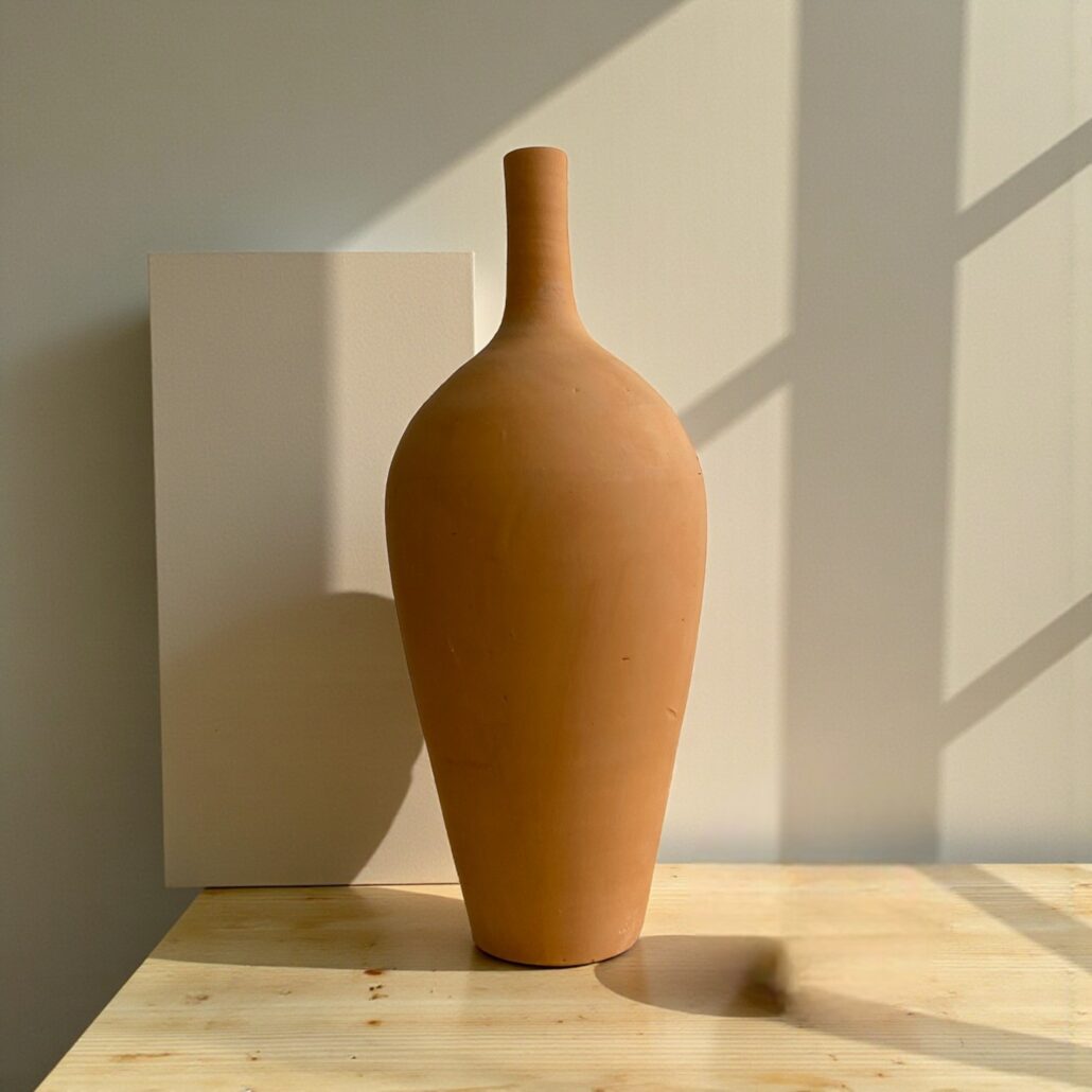 Marokkansk keramikkande – håndlavet lerkande i enkelt design